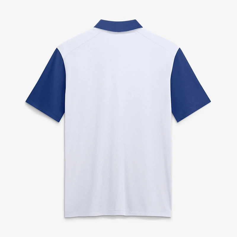 Polo Nike Vapor Dri-FIT blanc/bleu roi de la collection authentique du match des étoiles MLB 2026 pour homme