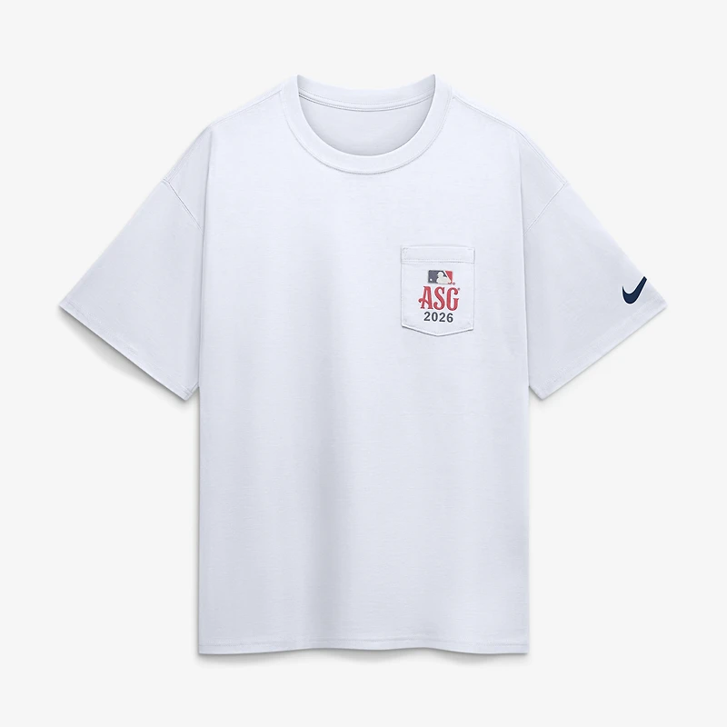 Men's Nike White 2026 MLB All-Star Game Max90 Pocket T-Shirt