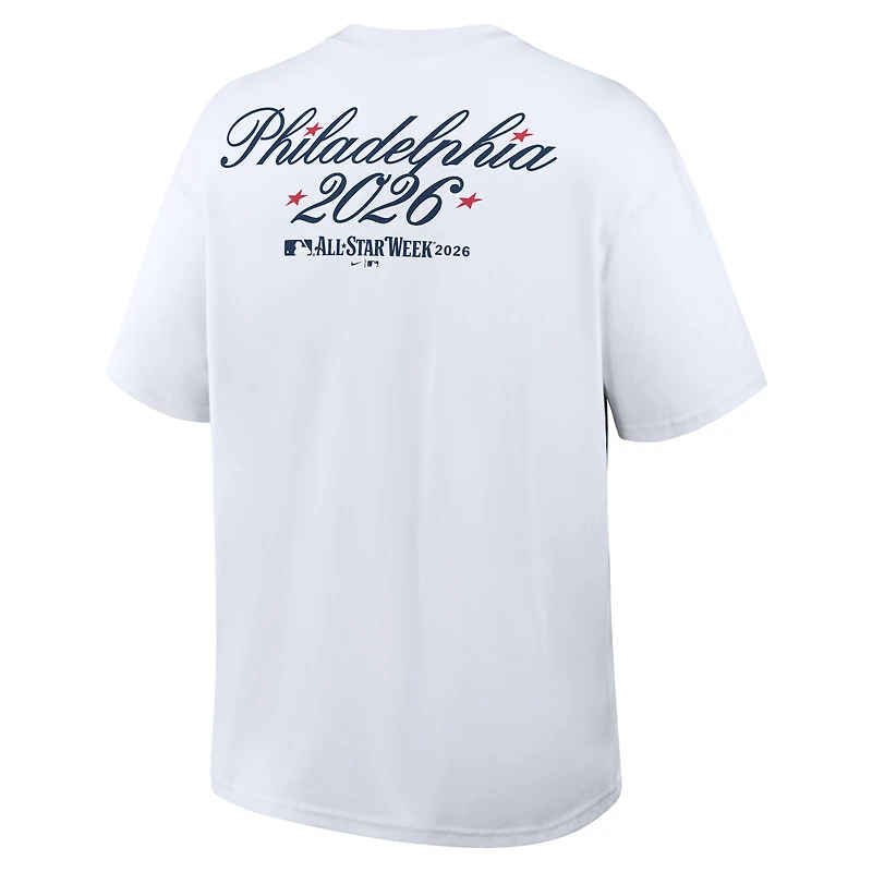 Men's Nike White 2026 MLB All-Star Game Max90 Pocket T-Shirt