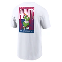T-shirt Nike blanc pour homme, édition spéciale Phillie Phanatic du match des étoiles de la MLB 2026