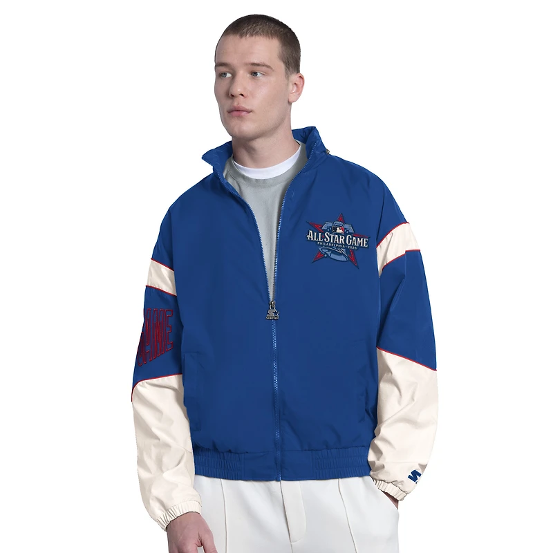 Men's Starter Blue 2026 MLB All-Star Gust Full-Zip Hooded Jacket