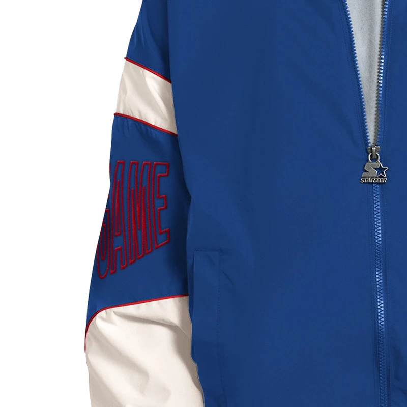 Men's Starter Blue 2026 MLB All-Star Gust Full-Zip Hooded Jacket