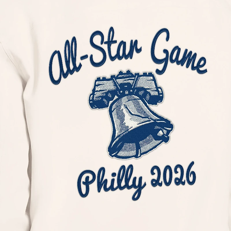 Men's Starter Cream MLB All-Star Franchise Lightweight Full-Zip Jacket
