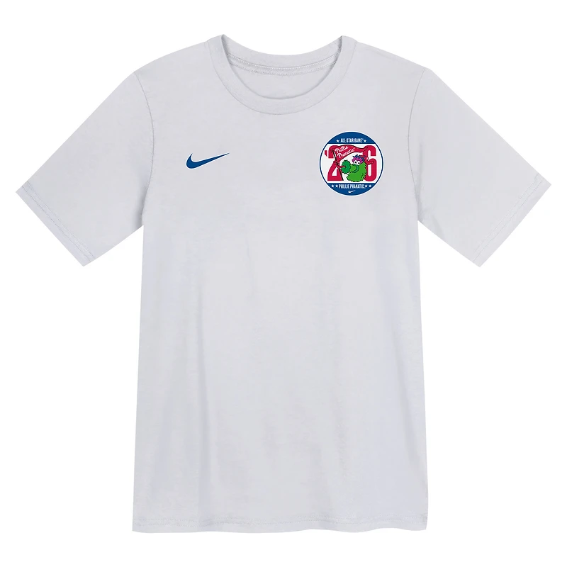 T-shirt Nike blanc pour enfants d'âge préscolaire, édition spéciale Match des étoiles de la MLB 2026
