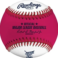 Baseball avec logo du derby de home run Rawlings 2025 et étui