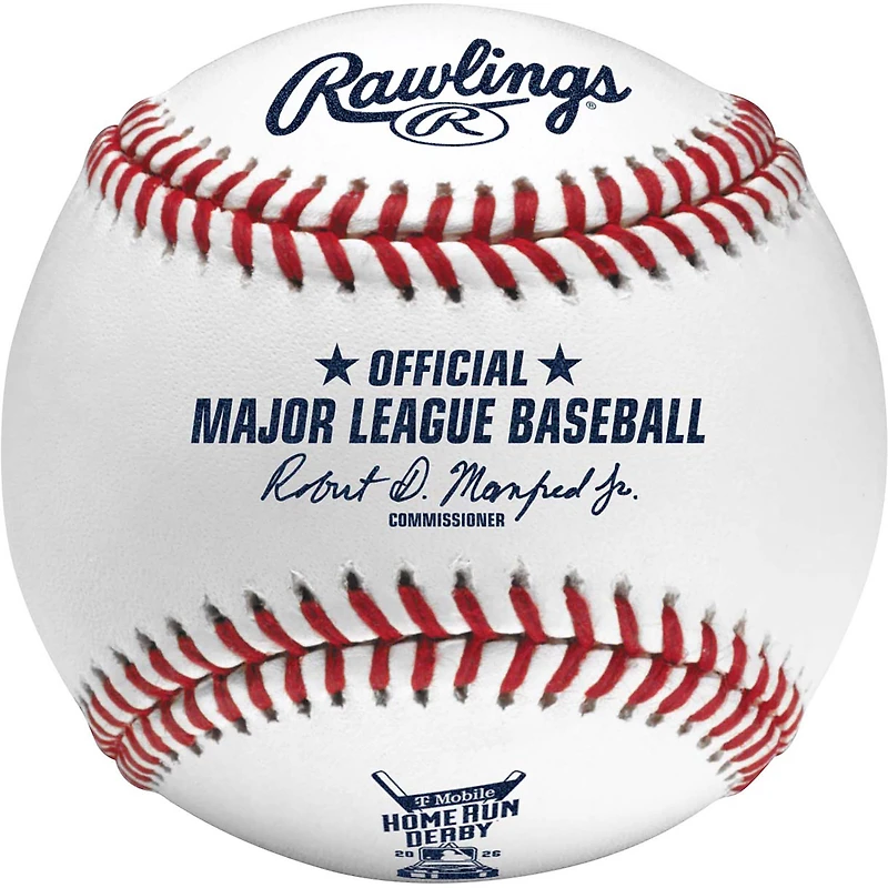 Rawlings 2026 Home Run Derby Logo Baseball with Case