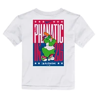 T-shirt blanc Nike pour tout-petit, édition spéciale MLB All-Star Game 2026, Phillie Phanatic