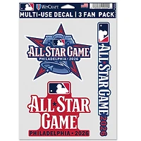 WinCraft 2026 MLB All-Star Game Three-Piece Fan Decal Set