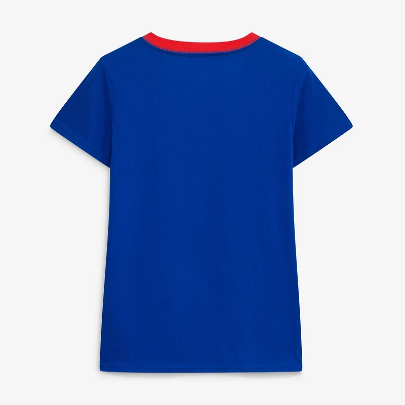 Women's G-III 4Her by Carl Banks Navy 2026 MLB All-Star Game Best Team V-Neck T-Shirt