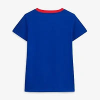 Women's G-III 4Her by Carl Banks Navy 2026 MLB All-Star Game Best Team V-Neck T-Shirt