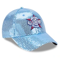 Women's New Era Pastel Blue 2026 MLB All-Star Game Fan Pack Sequin Sky 9FORTY Adjustable Hat