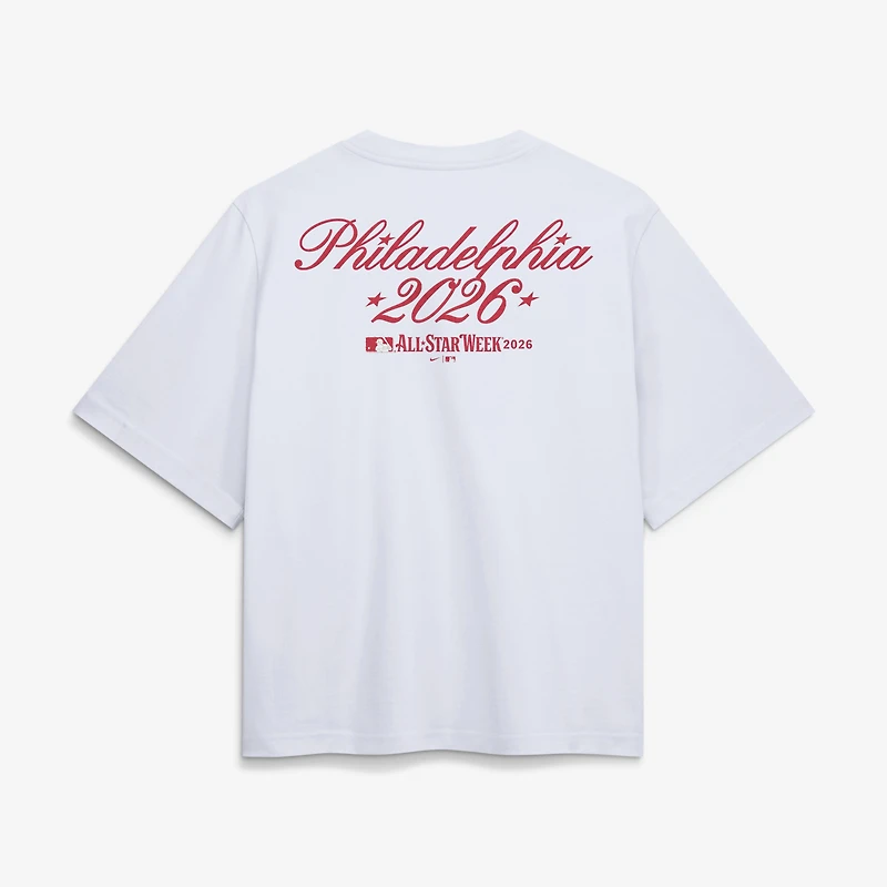 Women's Nike White 2026 MLB All-Star Game Boxy T-Shirt
