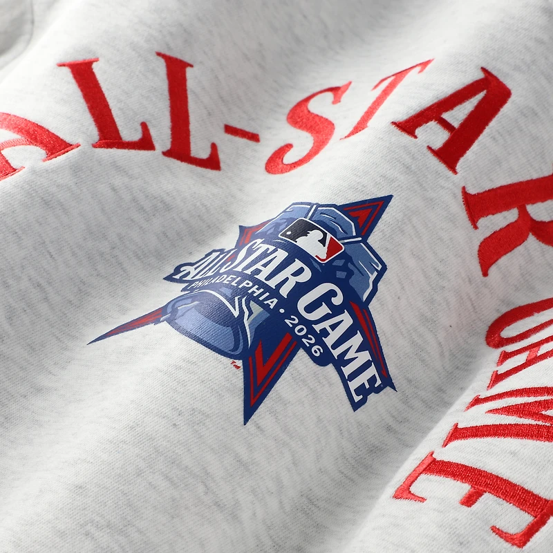 Women's Starter Gray 2026 MLB All-Star Game Show Up V-Neck Sweatshirt