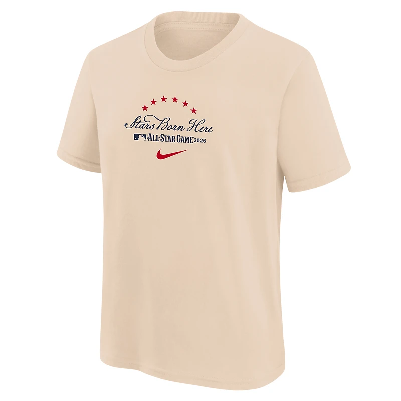 T-shirt Nike Liberty Bell naturel pour jeunes, match des étoiles de la MLB 2026