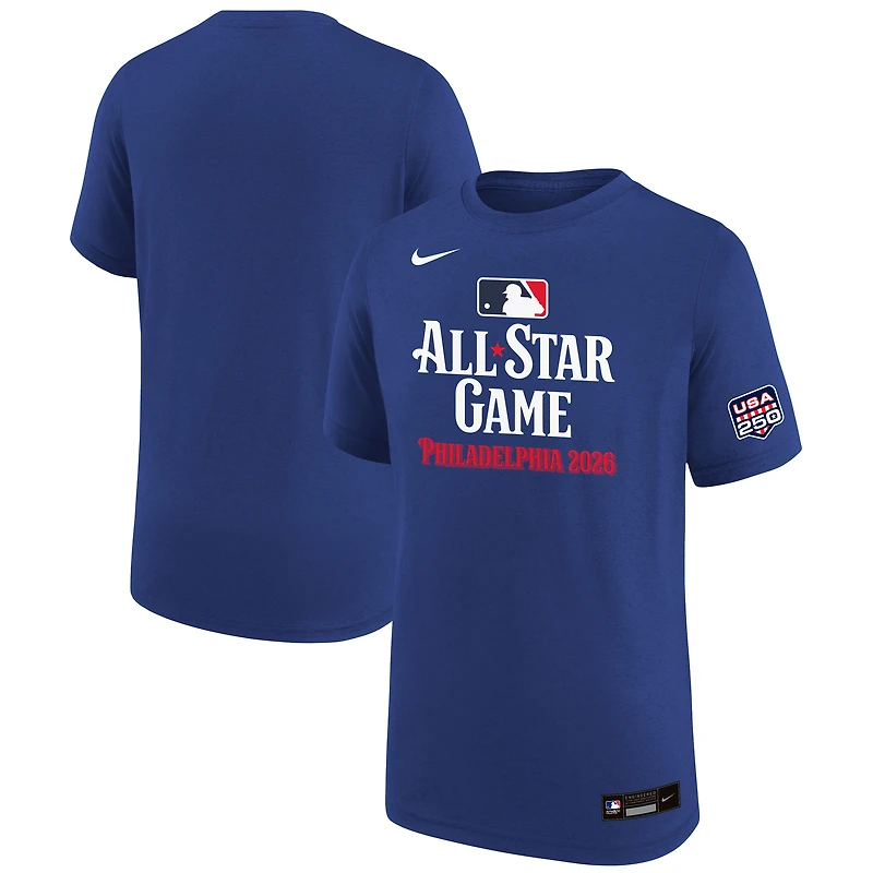 Youth Outerstuff Rush Blue 2026 MLB All-Star Game Legend Logo T-Shirt