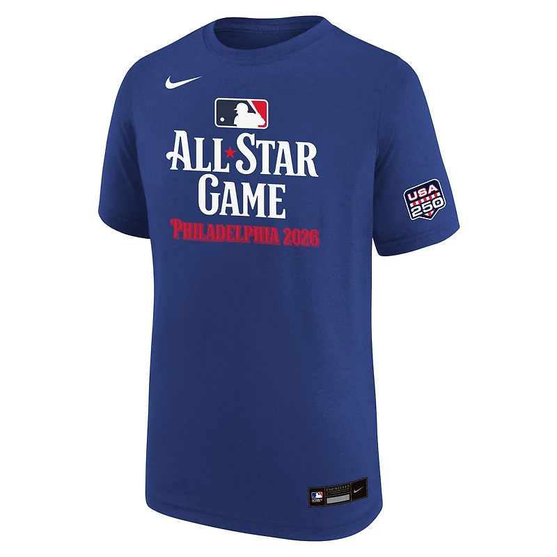 Youth Outerstuff Rush Blue 2026 MLB All-Star Game Legend Logo T-Shirt