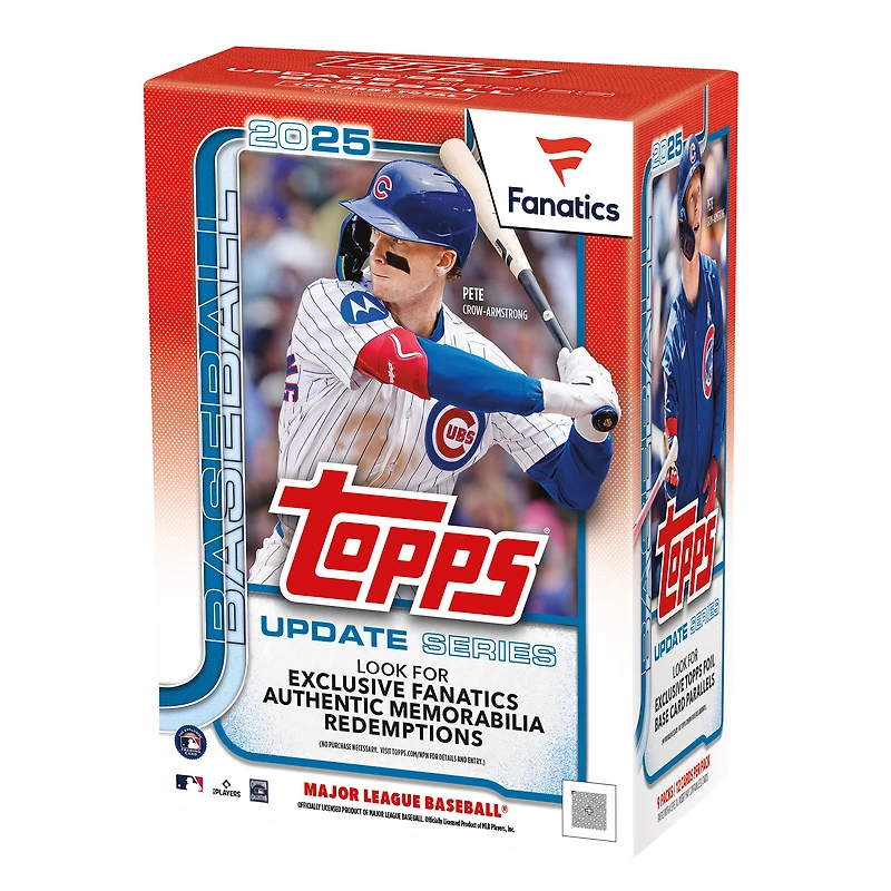 2025 Topps Updates Baseball Factory Sealed Fanatics Exclusive Value Box