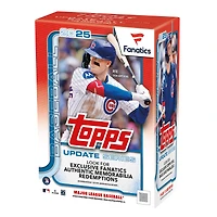 2025 Topps Updates Baseball Factory Sealed Fanatics Exclusive Value Box