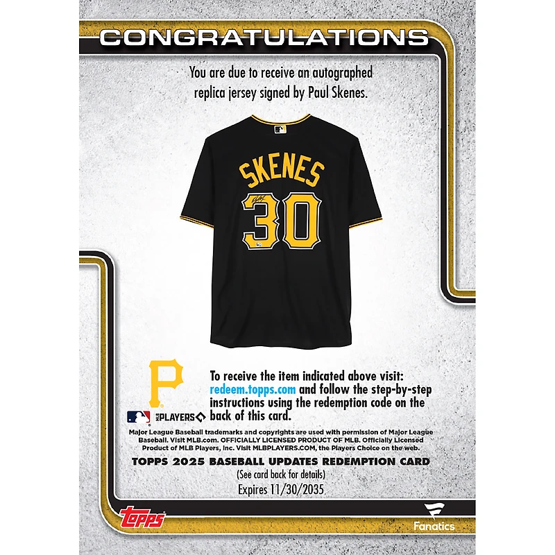 2025 Topps Updates Baseball Factory Sealed Fanatics Exclusive Value Box