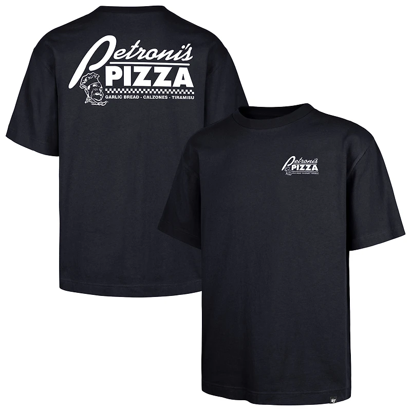 T-shirt bleu marine Petroni's Pizza Foundation '47 pour homme