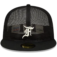 Men's New Era x Fear of God  Black Mesh 59FIFTY Fitted Hat