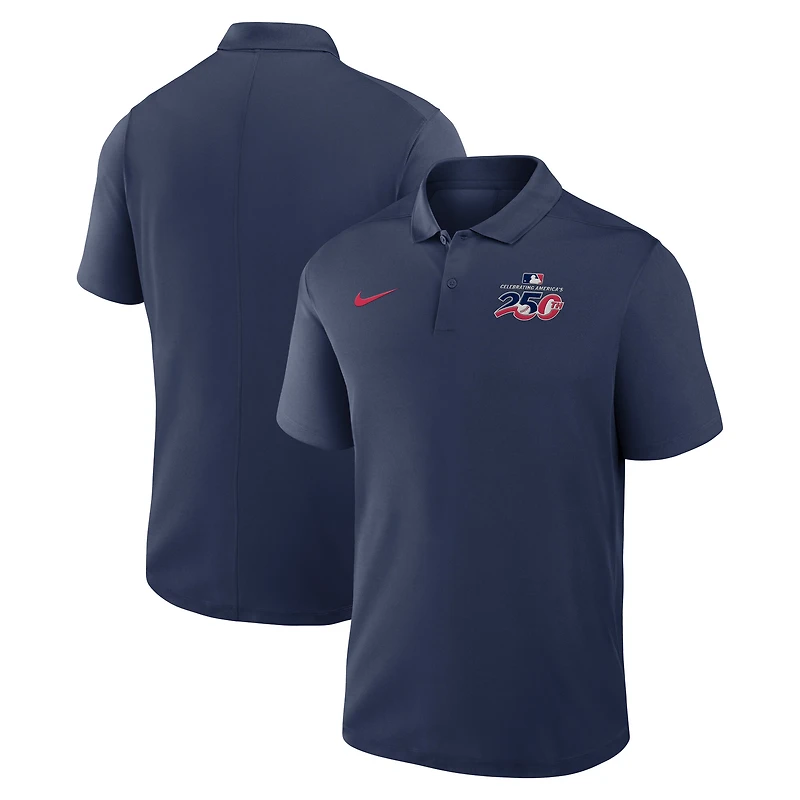 Men's Nike  Navy Celebrating America's 250th Dri-FIT Polo
