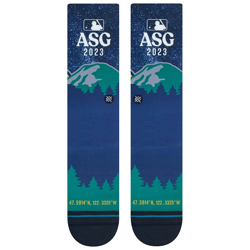 Men's Stance Navy 2023 MLB All-Star Game Home Run Derby Galaxy Crew Socks