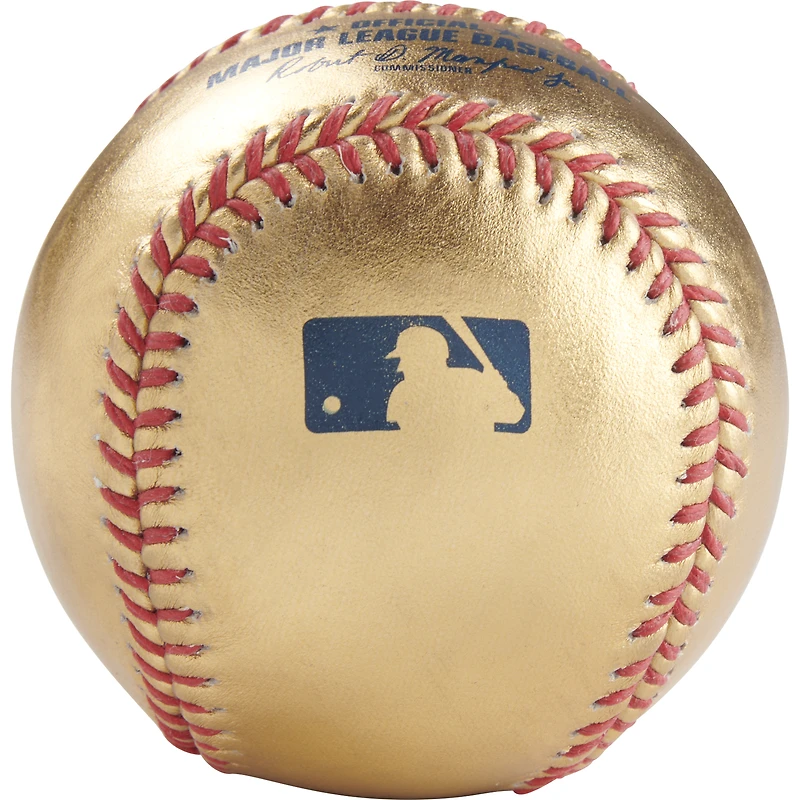 Balle de baseball en cuir doré MLB Rawlings