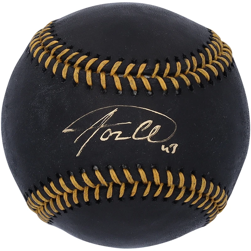 Rawlings Black Leather Baseball