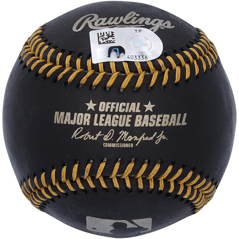 Rawlings Black Leather Baseball