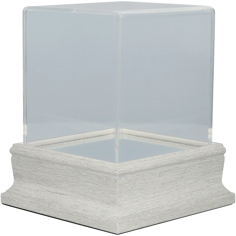 Vitrine pour balles de baseball gris ardoise - Protection UV