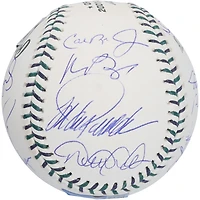 2001 MLB All-Stars Autographed Game Logo Baseball with 17 Signatures - Limited Edition of 10