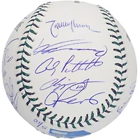 2001 MLB All-Stars Autographed Game Logo Baseball with 17 Signatures - Limited Edition of 10