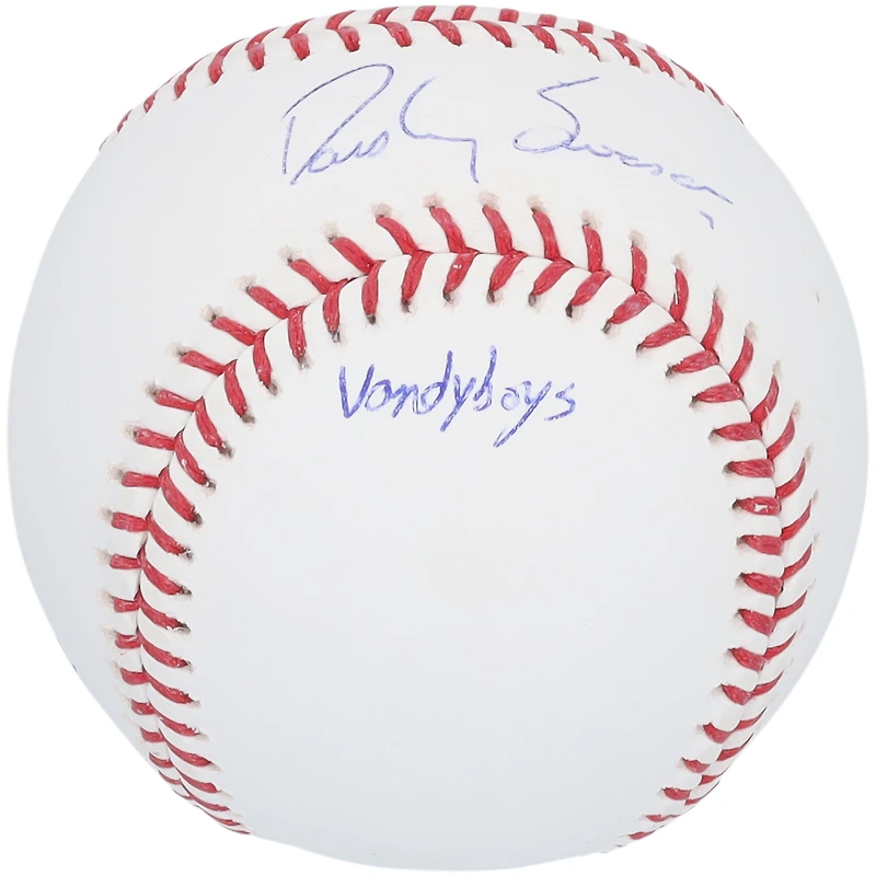 Dansby Swanson Chicago Cubs & Spencer Jones New York Yankees Autographed Baseball with "Vandyboys" Inscription