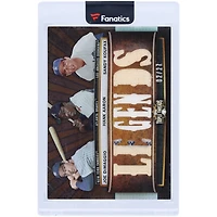 Carte relique multi-équipes MLB 2011 Topps Triple Threads #TTRC-60 #2/27 de Joe DiMaggio, Hank Aaron et Sandy Koufax
