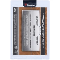 Carte relique multi-équipes MLB 2011 Topps Triple Threads #TTRC-60 #2/27 de Joe DiMaggio, Hank Aaron et Sandy Koufax