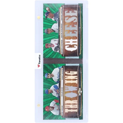 Livret de reliques multi-jeux Topps Triple Threads 2011 des lanceurs de la MLB #TTRDC-18 #13/18