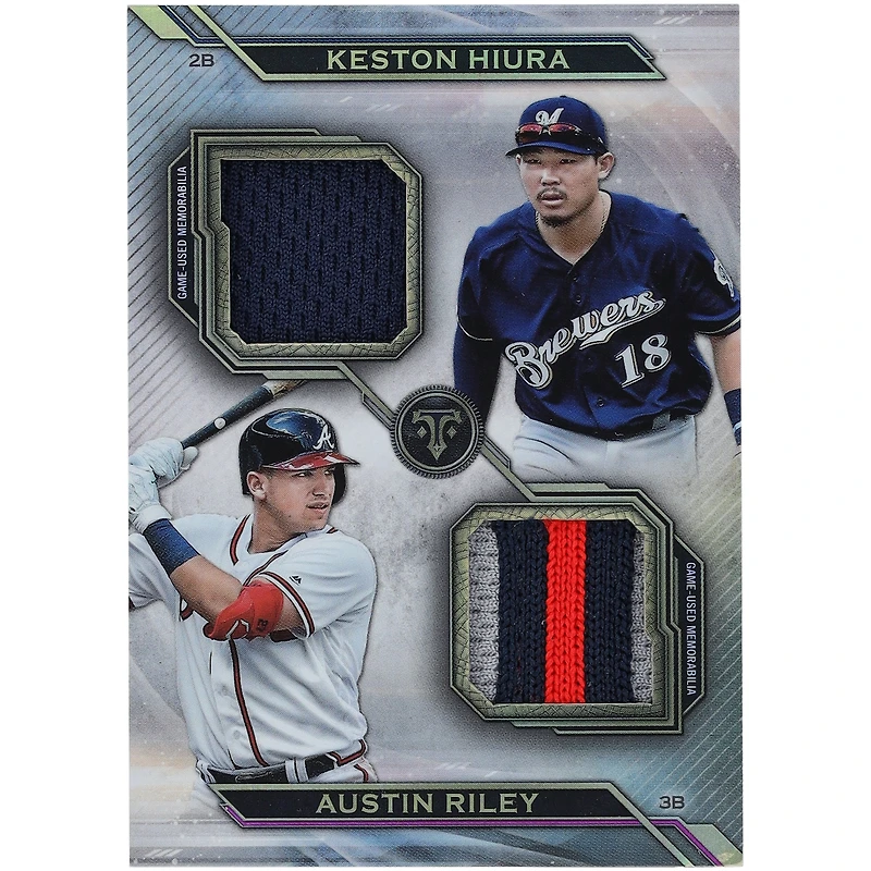 Livret de reliques de 10 joueurs de la MLB Player 2019 Topps Triple Threads Deca Threads #DRC-7 #5/10 Rookie Card