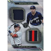 Livret de reliques de 10 joueurs de la MLB Player 2019 Topps Triple Threads Deca Threads #DRC-7 #5/10 Rookie Card