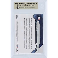 Paul Skenes et Dylan Crews, meilleurs choix de la draft MLB 2023 de Topps Now 2025, anciens coéquipiers s'affrontent pour la première fois. Carte authentifiée BGS n° 70, note 9,5.