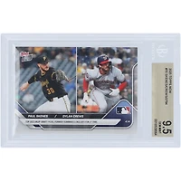 Paul Skenes & Dylan Crews 2025 Topps Now Top 2023 MLB Draft Picks, Former Teammates Face Off for 1st Time #70 BGS Authenticated 9.5 Card