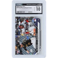 Paul Skenes et Dylan Crews, meilleurs choix de la draft MLB 2023 selon Topps Now 2025, anciens coéquipiers s'affrontent pour la première fois. Carte authentifiée CGC n° 70 (10 cartes).