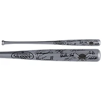 Silver Sluggers Autographed Bat with 33 Signatures - Limited Edition of 25