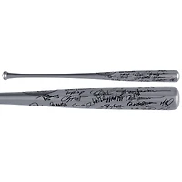 Silver Sluggers Autographed Bat with 33 Signatures - Limited Edition of 25