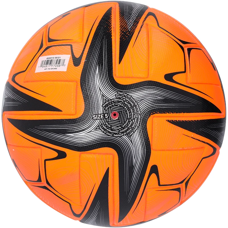 2024 MLS All-Star Game Event-Used Orange adidas Soccer Ball from Skills Challenge on July 23, 2024