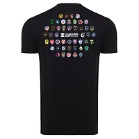 T-shirt unisexe Sportiqe noir Coupe des Ligues 2024