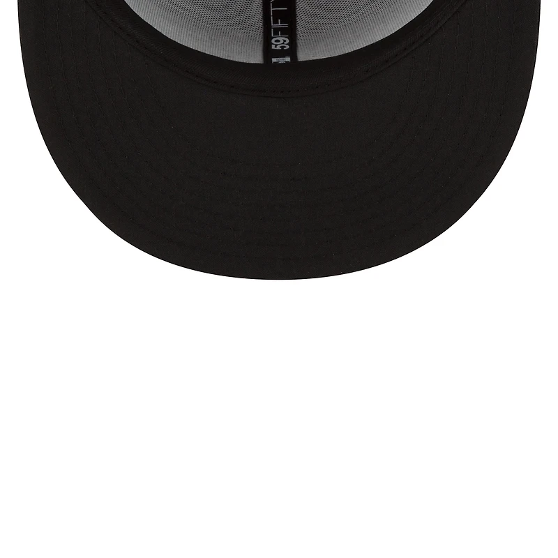 Men's New Era Black Modesto Nuts Copa De La Diversion 59FIFTY Fitted Hat