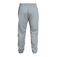 Men's Champion Heather Gray Montana Grizzlies Powerblend Fleece Team Sweatpants