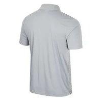 Men's Colosseum Gray Montana Grizzlies Cybernetic Polo