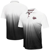 Polo Colosseum gris pour homme avec logo de l'équipe Montana Grizzlies Magic